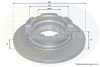 Disc frana COMLINE, Cod: ADC1241