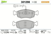 Bremsbelagsatz, Scheibenbremse