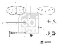 Bremsbelagsatz, Scheibenbremse