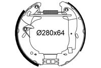 комплект спирачна челюст