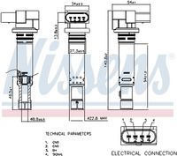 Bobina de inductie NISSENS, Cod: 966748