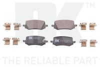 Bremsbelagsatz, Scheibenbremse