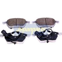 комплект спирачно феродо, дискови спирачки