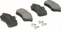 Bremsbelagsatz, Scheibenbremse
