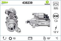Starter VALEO, Cod: 438239