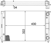 Thumbnail - Radiateur - CR343000S - MAHLE