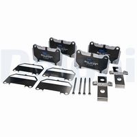 комплект спирачно феродо, дискови спирачки