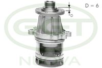 водна помпа, охлаждане на двигателя