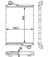 Thumbnail - Intercooler, inlaatluchtkoeler - CI215000P - MAHLE