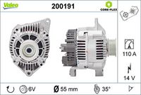 Generator / Alternator VALEO, Cod: 200191