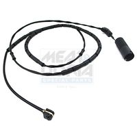 предупредителен контактен сензор, износване на накладките