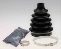 Faltenbalgsatz, Antriebswelle