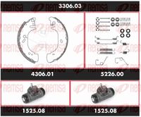 спирачен комплект, барабанни спирачки