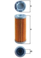 Thumbnail - Oliefilter - OX1092 - MAHLE