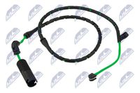 предупредителен контактен сензор, износване на накладките