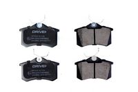 комплект спирачно феродо, дискови спирачки