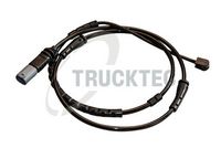 предупредителен контактен сензор, износване на накладките