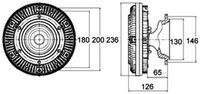 Thumbnail - Koppeling, radiateurventilator - CFC133000P - MAHLE