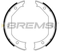Комплект спирачна челюст, ръчна спирачка GF0080 BREMSI