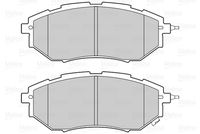 Bremsbelagsatz, Scheibenbremse