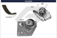 Set pompa apa + curea dintata HUTCHINSON, Cod: KH 235WP96