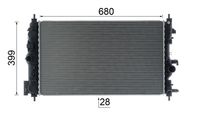 Thumbnail - Radiateur - CR1782000P - MAHLE
