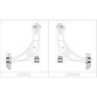 носач, окачване на колелата
