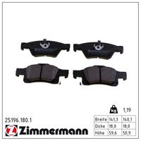 комплект спирачно феродо, дискови спирачки