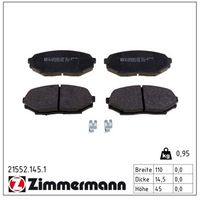 комплект спирачно феродо, дискови спирачки