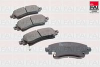 комплект спирачно феродо, дискови спирачки