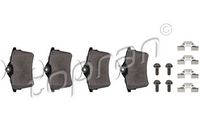 комплект спирачно феродо, дискови спирачки