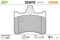 комплект спирачно феродо, дискови спирачки