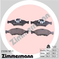 Bremsbelagsatz, Scheibenbremse