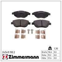 Bremsbelagsatz, Scheibenbremse Bremsbelagsatz, Scheibenbremse