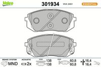 Bremsbelagsatz, Scheibenbremse