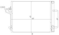 Condensator / Radiator aer conditionat MTR, Cod: 13054664