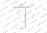 FERODO Spreidniet, trommelremvoering 2