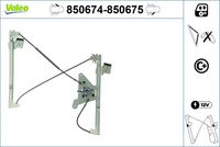 Macara geam VALEO, Cod: 850674