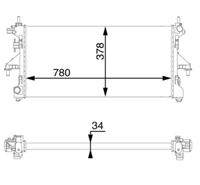 Thumbnail - Radiateur - CR1069000S - MAHLE