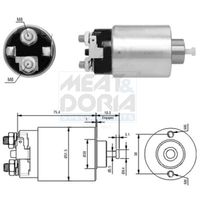 Solenoid, electromotor MEAT & DORIA, Cod: 46178