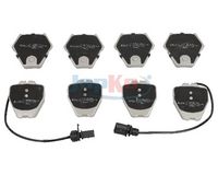 комплект спирачно феродо, дискови спирачки