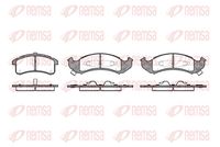 комплект спирачно феродо, дискови спирачки