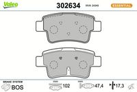 Bremsbelagsatz, Scheibenbremse