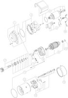 Thumbnail - Startmotor / starter - MS426 - MAHLE