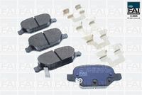 комплект спирачно феродо, дискови спирачки