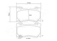 BREMBO High performance remblokkenset 3