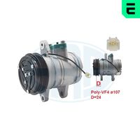 Compresor, climatizare ERA, Cod: 670017