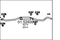 Mittelschalldämpfer