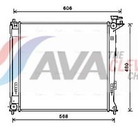 Radiator, engine cooling