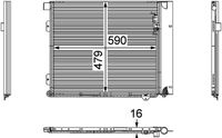 Thumbnail - Condensor, airconditioning - AC126000P - MAHLE